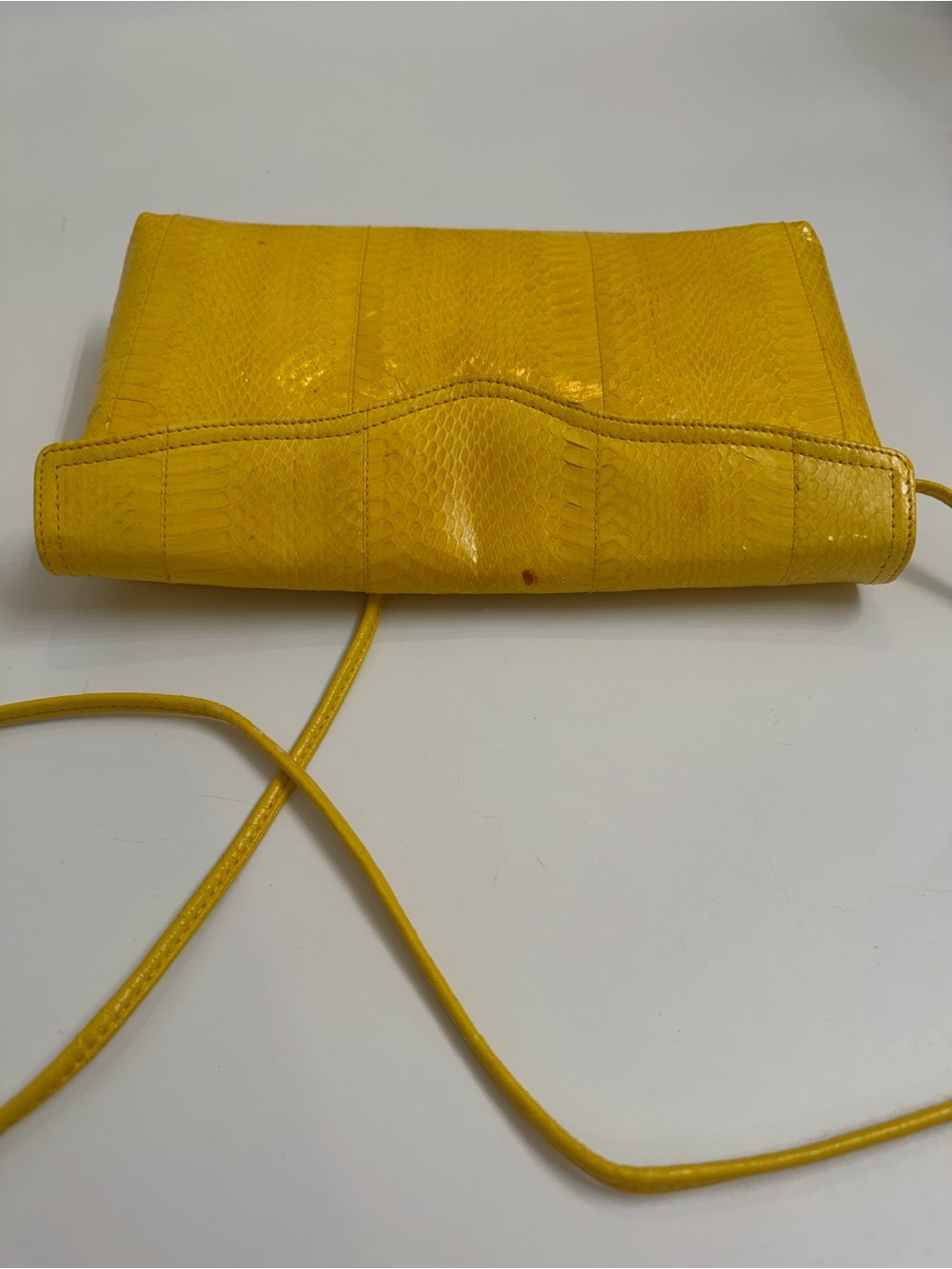 Vintage Genuine Snakeskin Crossbody Bag - Picture 8 of 16